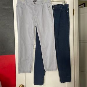 2 pairs Women’s Buffalo Pants size 10/30